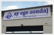 Işıksız Folyo Kesim Tabela